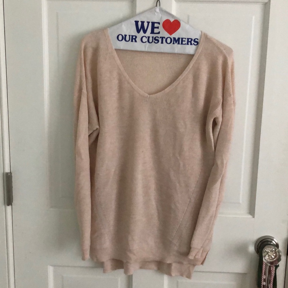 Pink oversized sweater